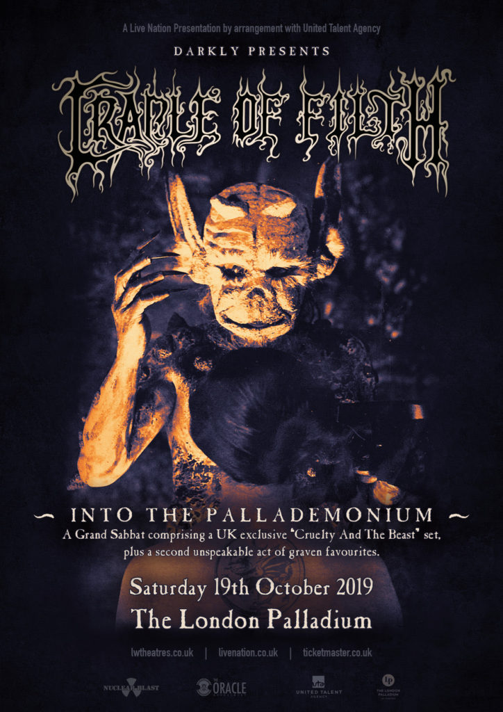 Cradle Of Filth Announce London Palladium Show • TotalRock