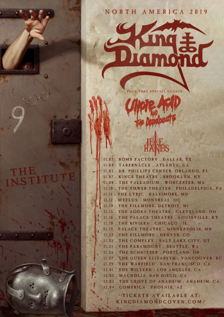 King Diamond Announces New Album Details And North American Tour Dates