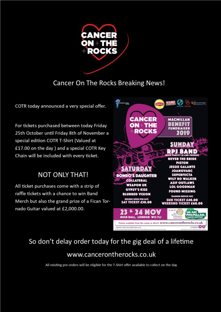 COTR Ticket Deal