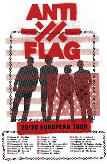 anti flag tour uk