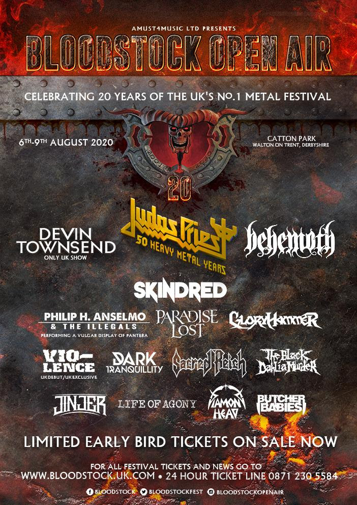 Bloodstock Festival Announce Two Headliners For 20th Anniversary Event •  TotalRock