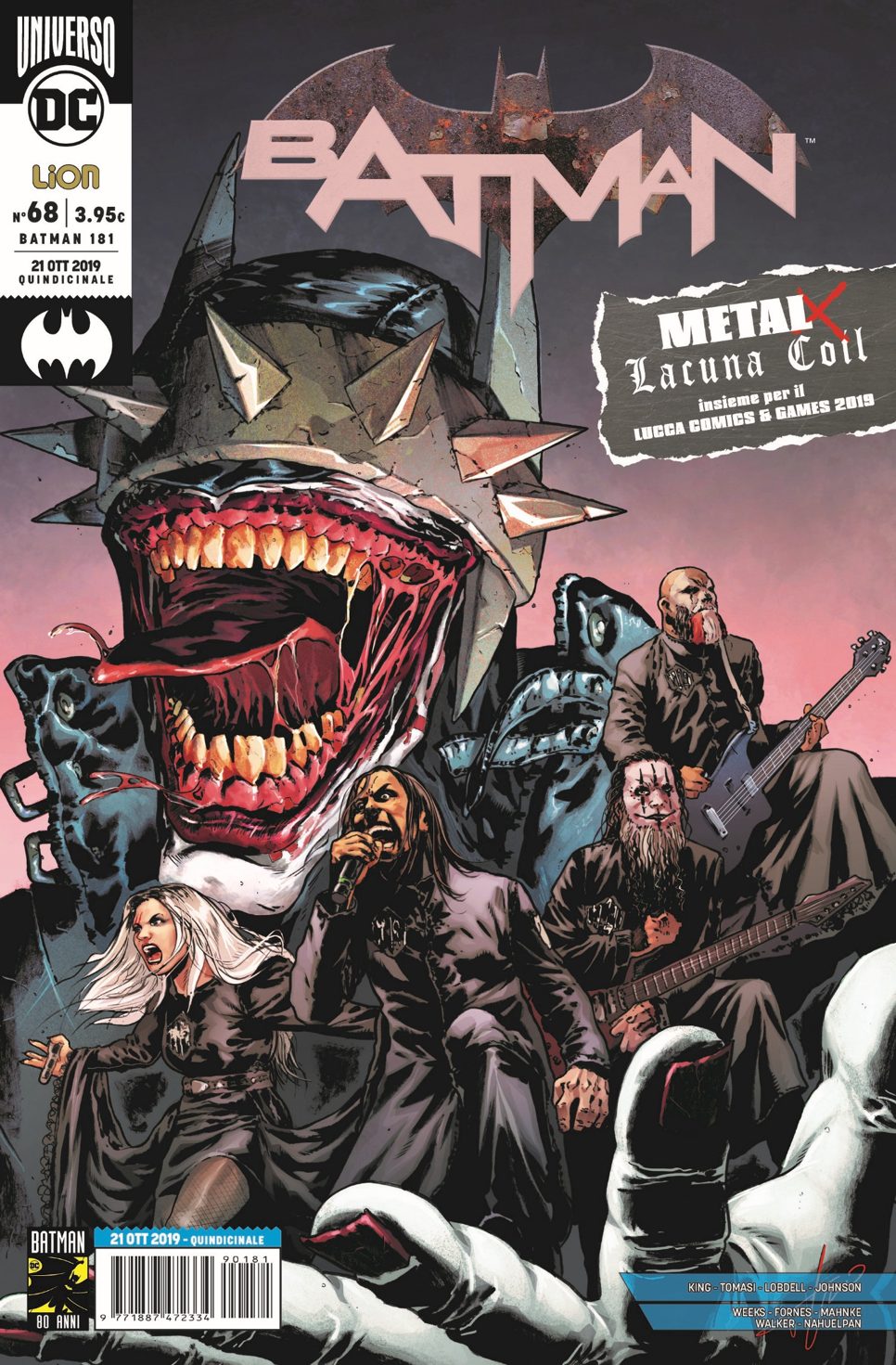 Lacuna Coil Team Up With DC Comics For Batman's 80th Anniversary • TotalRock