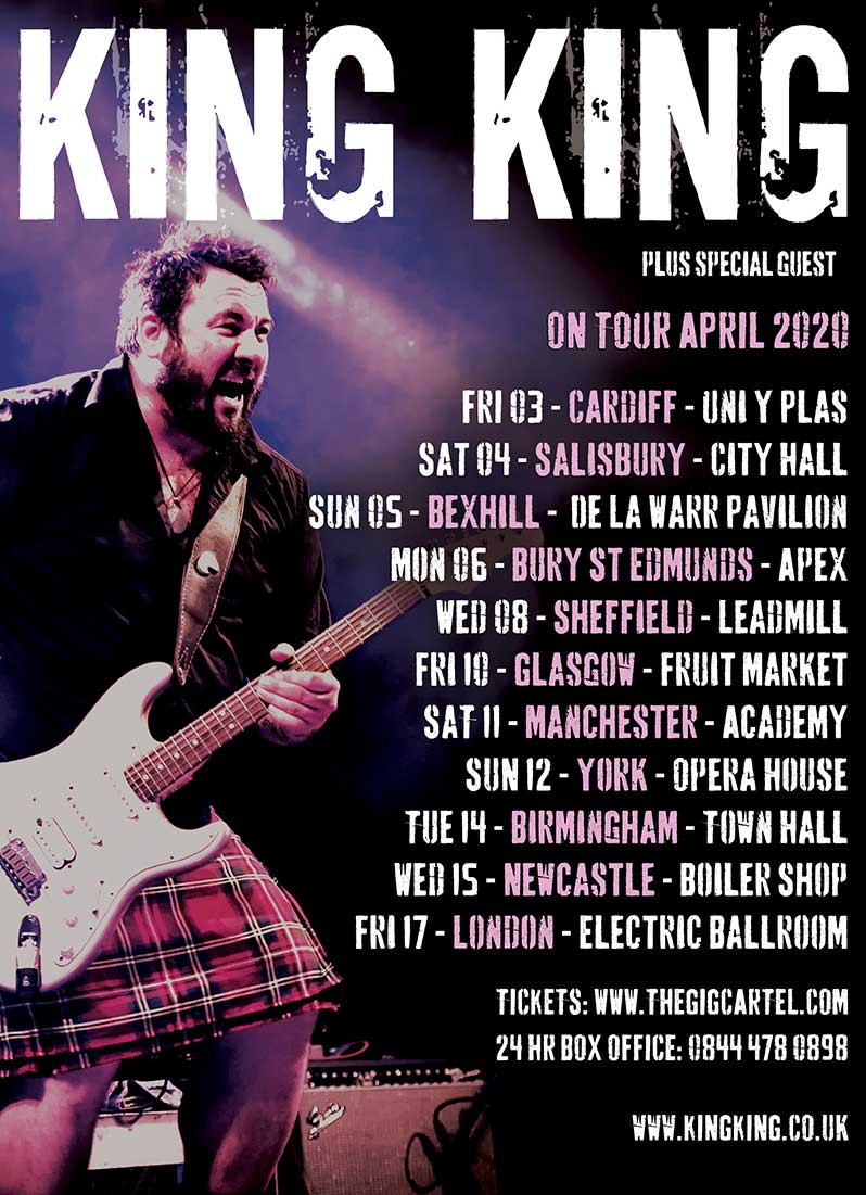 king king band tour