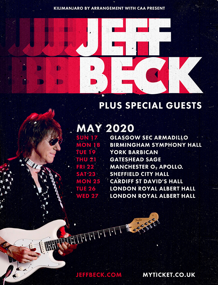 jeff beck current tour