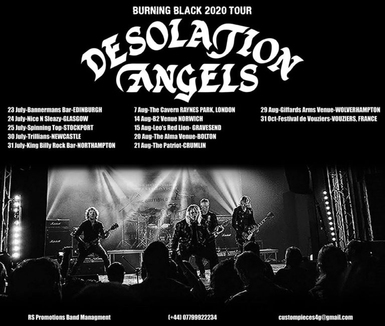 Desolation Angels Announce 2020 Tour • Totalrock