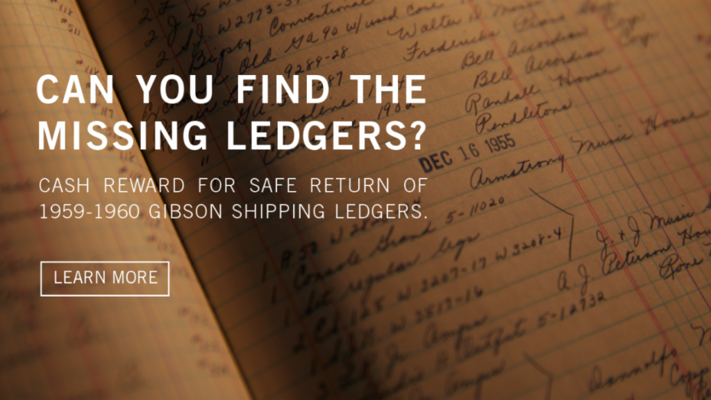 gibson missing ledgers