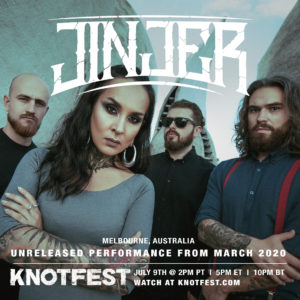 jinjer stream gig performance