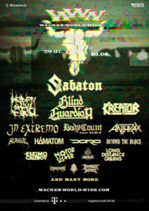 wacken 2020 line up poster