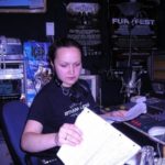 Pixie in the studio