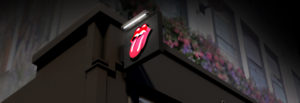 rolling stones store signage