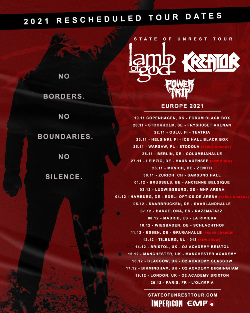 lamb of god uk tour dates