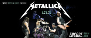 metallica drive in nights poster