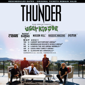 thunder reschedule uk tour
