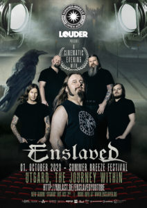 enslaved release event poster