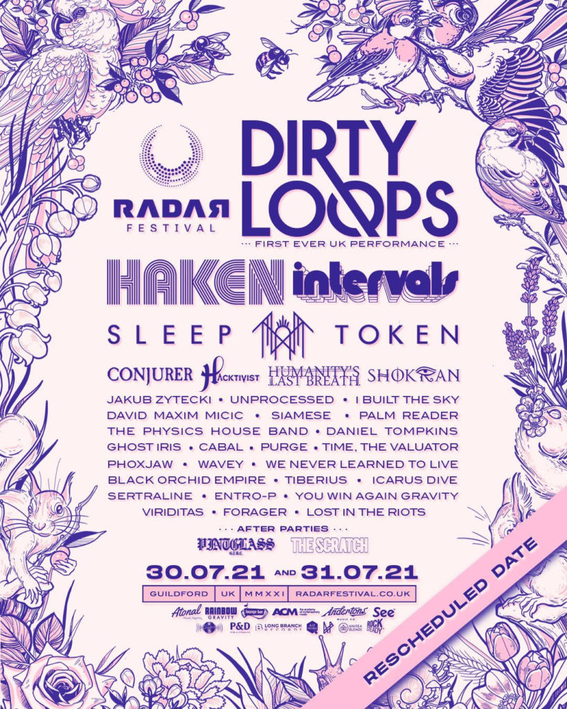 radar festival 2021 festival poster