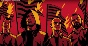 rise against comic book band line up