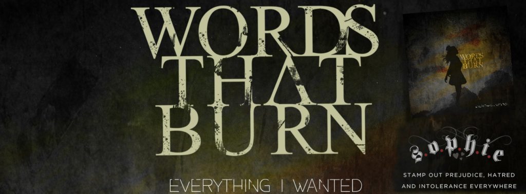 words that burn charity track