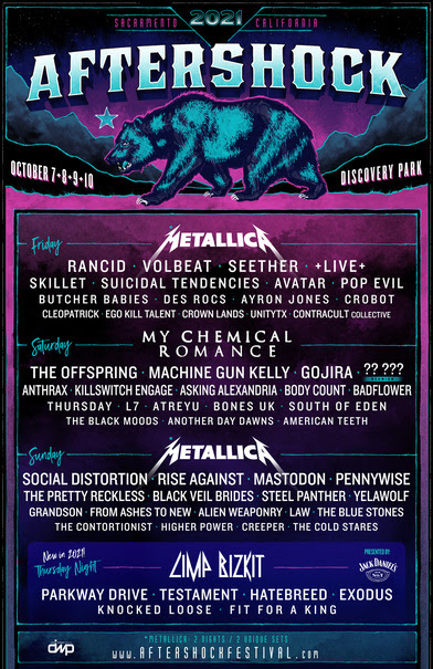 Aftershock 2021 Festival Line-Up Announced • TotalRock