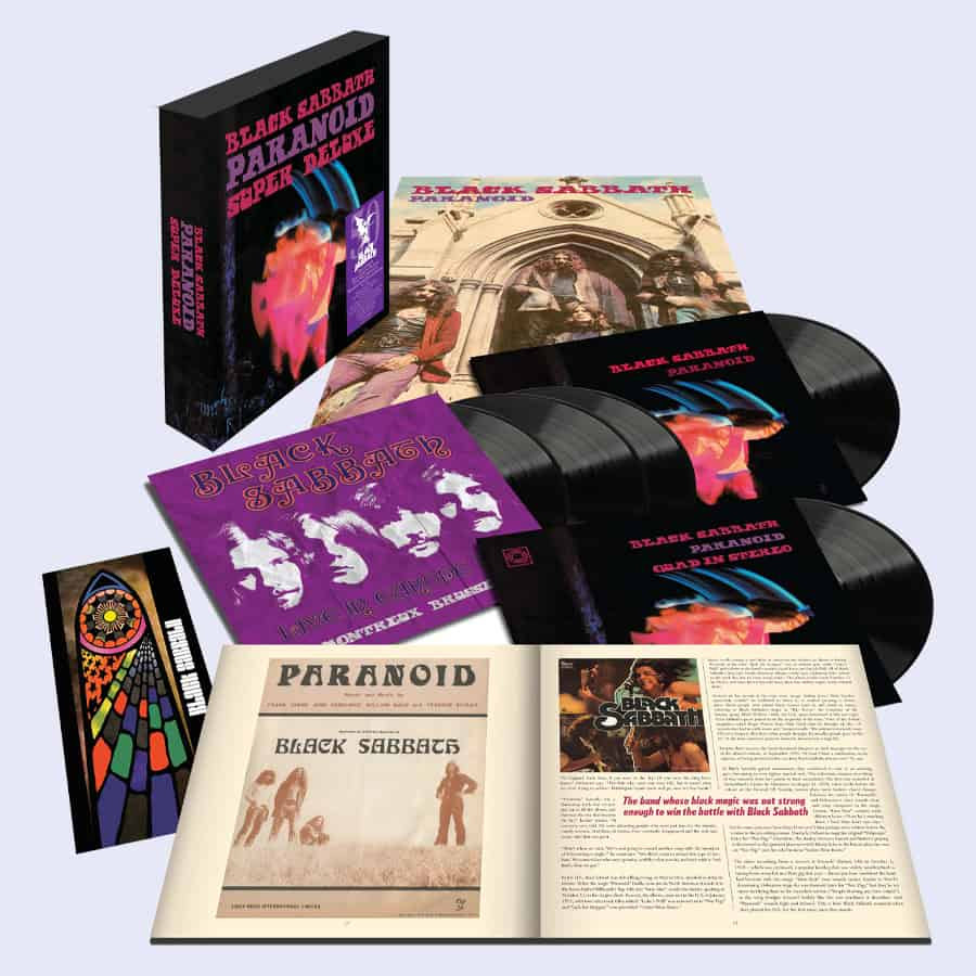 black sabbath paranoid lp prize