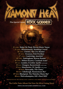 diamond head uk tour poster