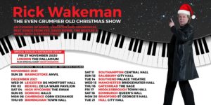 rick wakeman 2021 tour poster