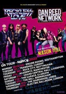dan reed network reschedule tour poster