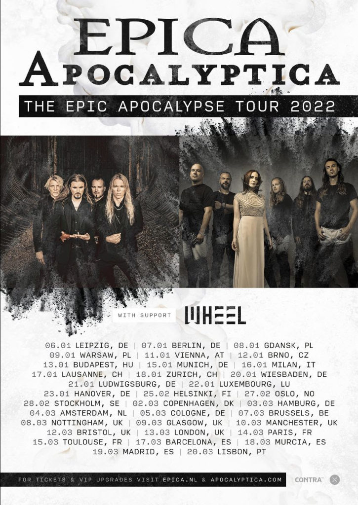 epica the epic apocalypse tour
