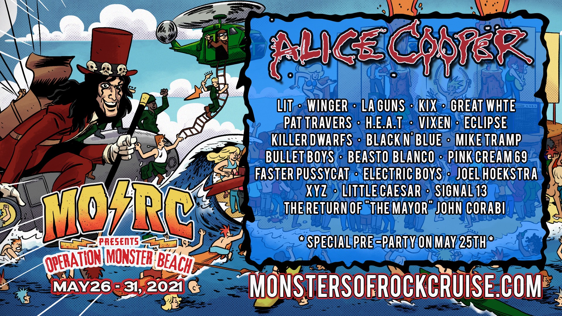 Monsters Of Rock Cruise Announces Music Festival In 2021 • TotalRock