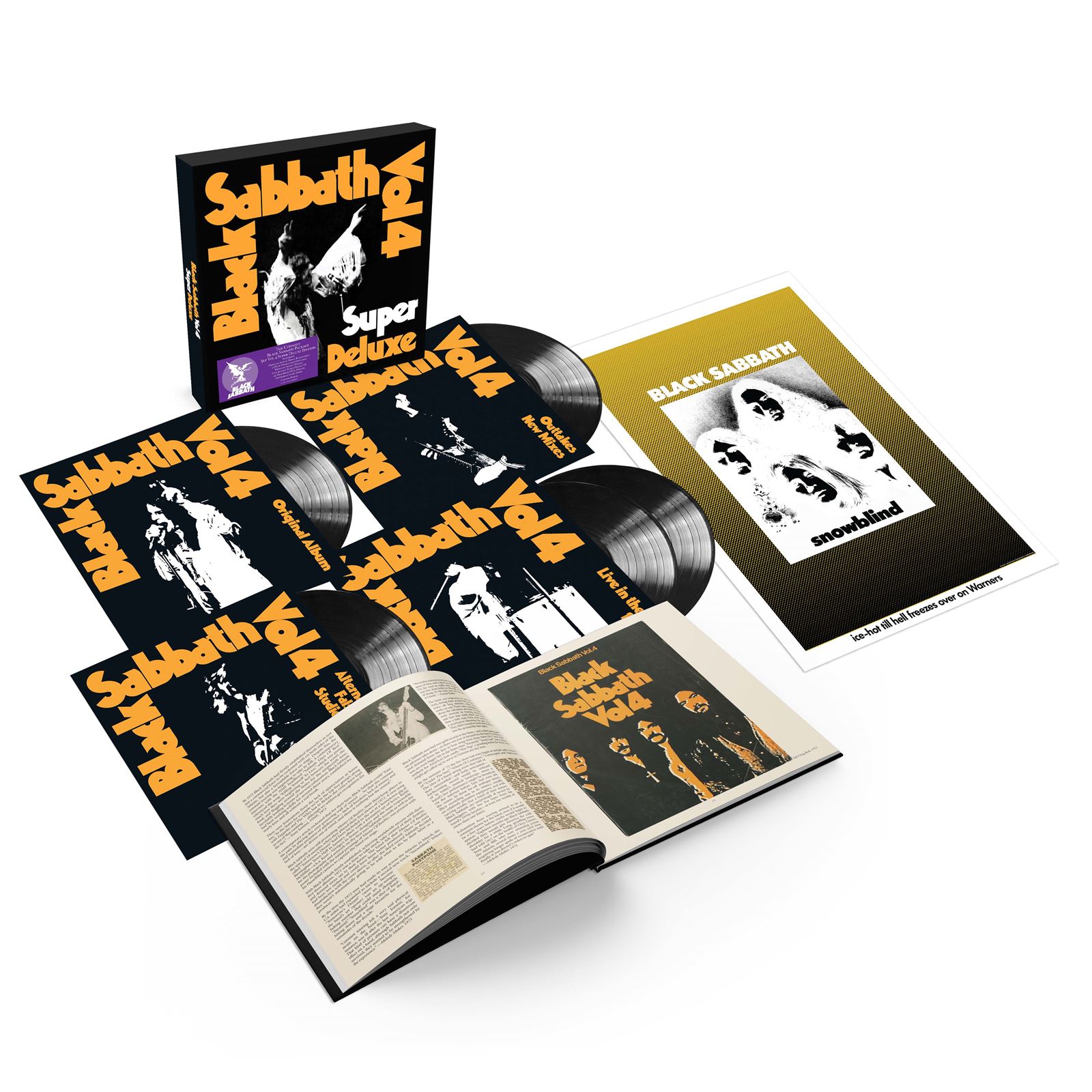 Win Black Sabbath Vol 4 Super Deluxe CD or LP sets • TotalRock