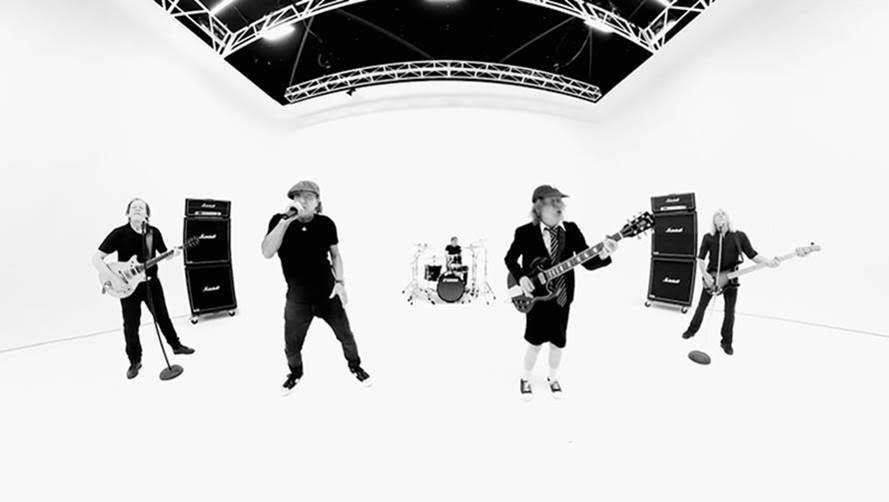 acdc on the set for new video realize