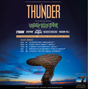 thunder reschedule dates poster