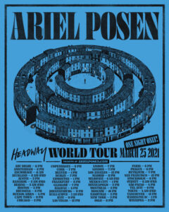 ariel posen headway worldtourposter