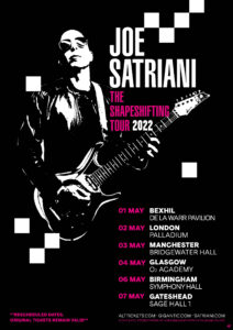 joe satriani 2022