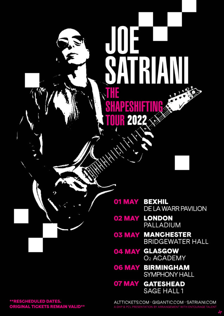 joe satriani 2022