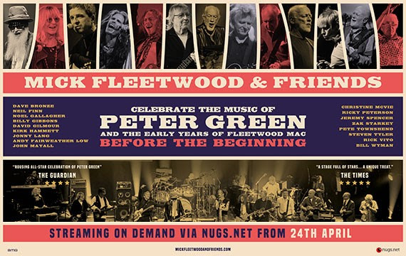 mick fleetwood and friends online event