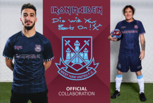 iron maiden and west ham collab