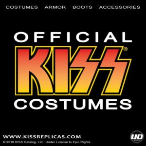 kiss replica costume logo