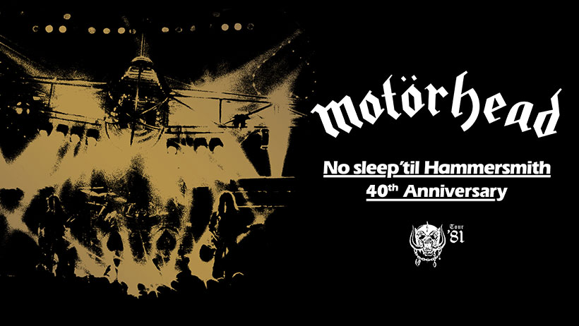 motorhead no sleep 40th anniversary edition