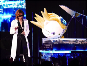 yoshiki with yoshikitty