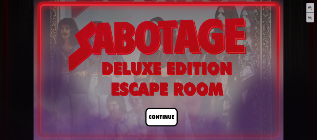 black sabbath sabotage game