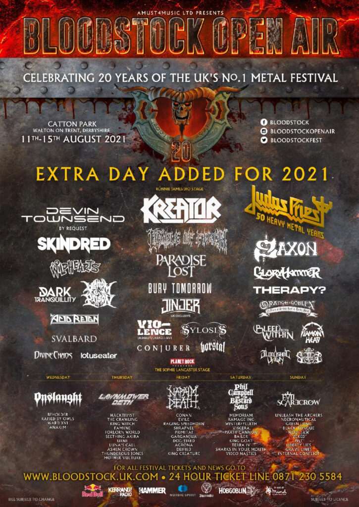 bloodstock 2021 all change