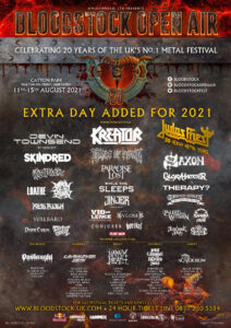 bloodstock updated line up for 2021