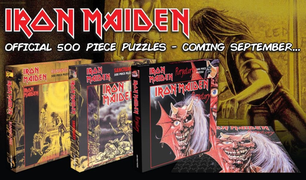 iron maiden new jigsaws