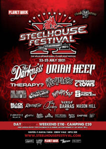 steelhouse festival update poster