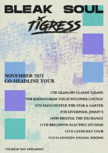 tigress co-headline tour dates poster