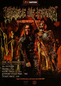 cradle of filth halloween show 2021