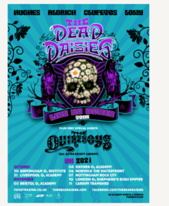 the dead daisies uk 2021 tour