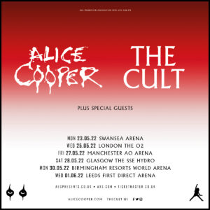 alice cooper and the cult co headline tour