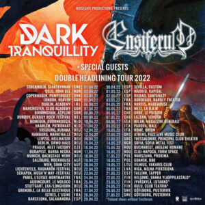 dark tranquillity co headline tour poster
