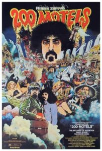 frank zappa 200 motels poster